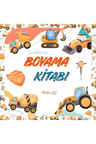M&H Coloring كتاب تلوين سهل ولطيف للأولاد - كتاب تلوين مقاس 21 × 21 سم للأطفا...