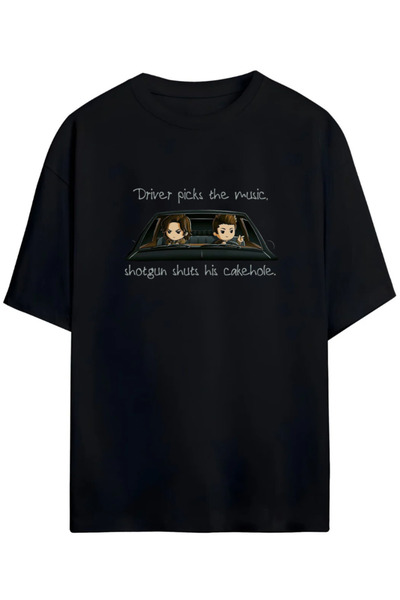 Pandorica's Supernatural Tasarimi Unisex Pamuklu T-shirt