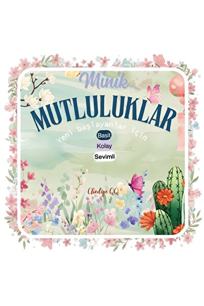 M&H Coloring Minik Mutluluklar - 21x21 cm Boyama Kitabı, Çocuk ve Yetişkinler...