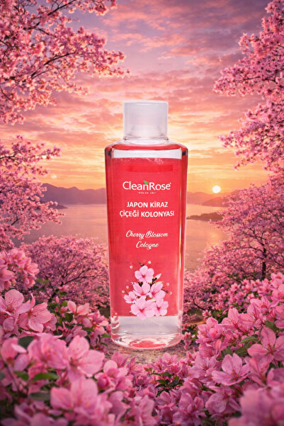 Clean Rose Japon Kiraz Çiçeği Kolonyası 250 ml
