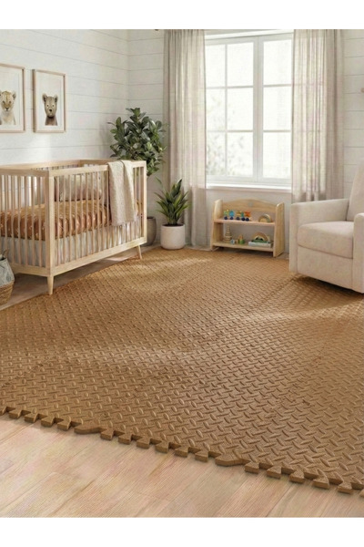 CARPAZAR 6'lı Set Zemin Kaplama Eva Tatami Minder Mat Oyun Spor Egzersiz Yoga...