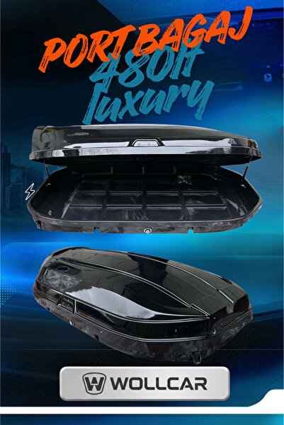WOLLCAR PORT BAGAJ P.BLACK PARLAK SIYAH 480LT PND