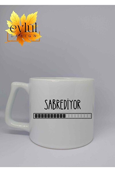 Eylül Design Confidence Written Special Design Printed Luxury Ceramic Mug Cup...