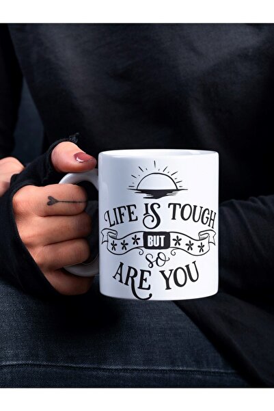 Eylül Design Colorful Motivational Special Design Printed Mug Cup Gift Tea-Co...