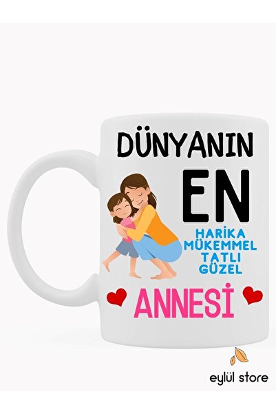 Custom Design Printed Mug with Mother's Theme Letter Mother's Day Gift-Coffee Cup