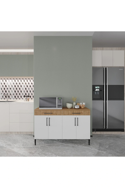 ED PET DİZAYN Çok Amaçlı Dolap Mutfak Köşesi / Dresuar / Konsol/ Alt Modül