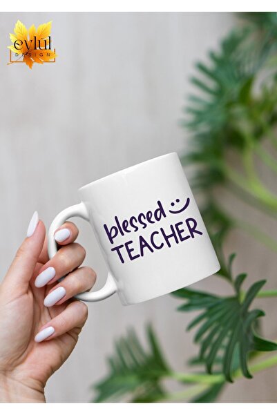 Eylül Design Teacher Special Design Printed Mug Cup Coffee Cup - Teacher's Da...