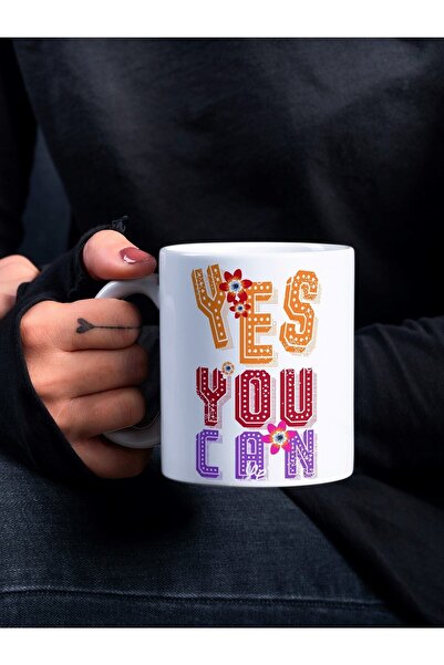Eylül Design Colorful Motivational Special Design Printed Mug Cup Gift Tea-Co...