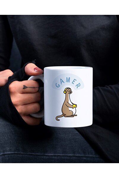 Eylül Design كوب كوب مطبوع بتصميم خاص من Gamer-gamer كوب قهوة كوب