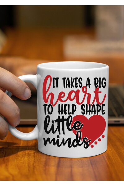 Eylül Design Teacher Special Design Printed Mug Cup Coffee Cup - Teacher's Da...