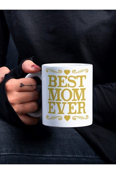 Eylül Design Mother Themed Written Special Design Printed Mug Cup Gift Tea-Co...