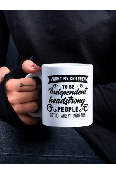 Eylül Design Mother Themed Written Fun Special Design Printed Mug Cup Gift Te...