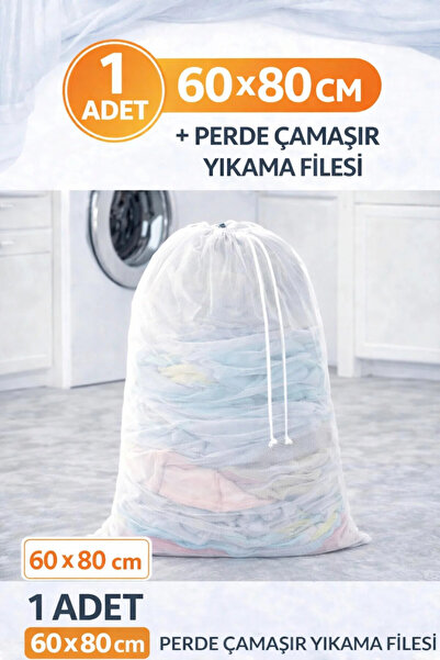 Serstil Perde Ve Çamaşır Yıkama Filesi 60x80 (BATTAL BOY)