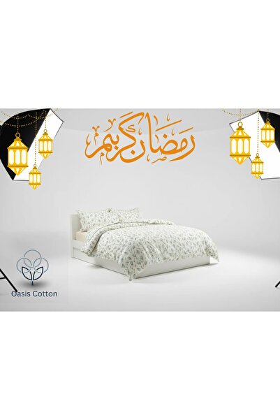Oasis Cotton طقم سرير مزدوج من كلاود سمر - 6 قطع - ناعم وبارد