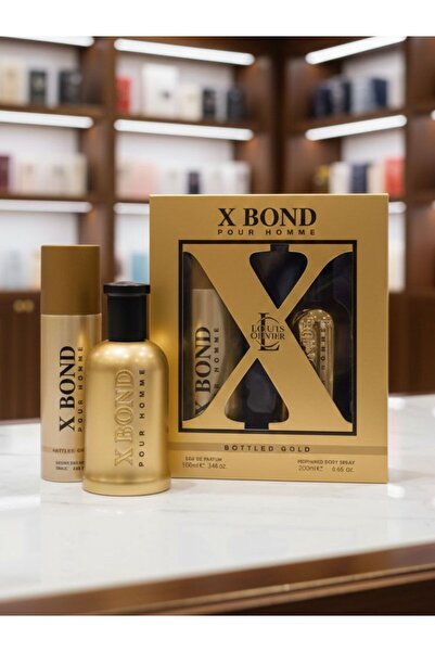 X Bond Louis Olivier Gold Giftset