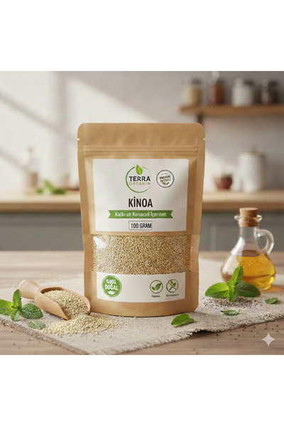 Terra Organik KİNOA 100 Gr ( Orijinal, Katkısız, Elenmiş )