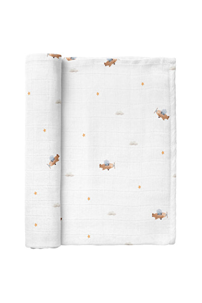 Casadora Baby غطاء هابي توني من الموسلين المغسول 100% قطن - 115x115 سم