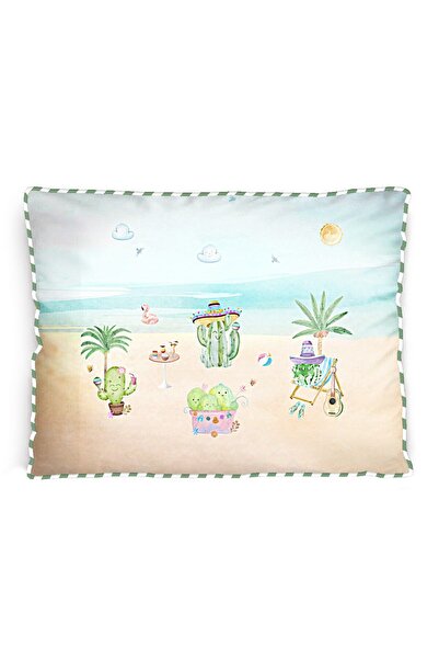 Casadora Baby Cactus 100% Pamuk Dolgulu Biyeli Bebek Kırlent