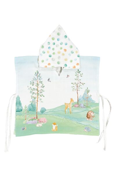 Casadora Baby أركاديا بيبي موسلين بونشو - 0-2 سنة