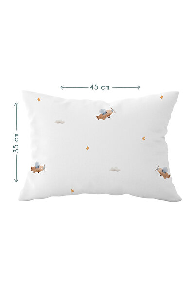Casadora Baby Happy Tony 100% Pamuk Saten Bebek Yastık Kılıfı - 35x45 cm