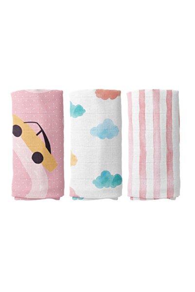 Casadora Baby مجموعة بطانية موسلين قطن 100% من هابي كارز