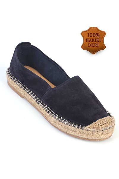 Capone Outfitters Laurie Genuine Leather Suede Women's Espadrille