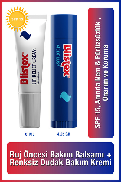 Blistex Kuruyan Ve Çatlayan Dudaklara Medplus Stick 4,25 G Çatlak Dudaklara A...