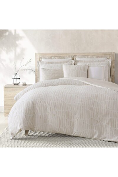 Orange Bed & Bath Taupe Cascade | طقم لحاف قطن 100% مزدوج 11 قطعة