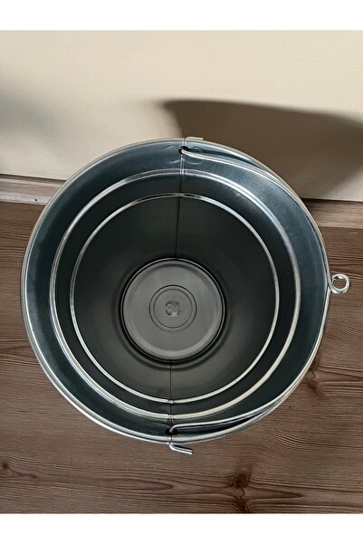 ÖZHEMMEKLER 2'li Metal Galvaniz Temizlik Kovası 13 Litre (30X18X30)