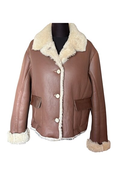 asus deri Star - Genuine Lamb Fur Women's Leather Jacket