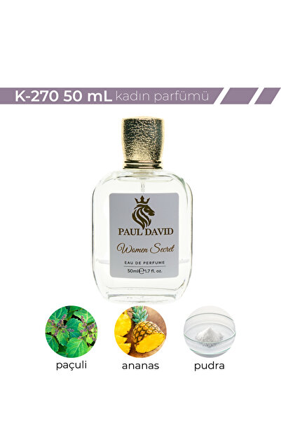 Paul David K-270 ORYANTAL VANİLYA EDP PARFÜM UZUN SÜRE KALICI 50ML