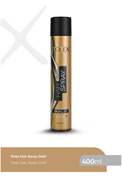 TOTEX Saç Spreyi Gold 400 ml