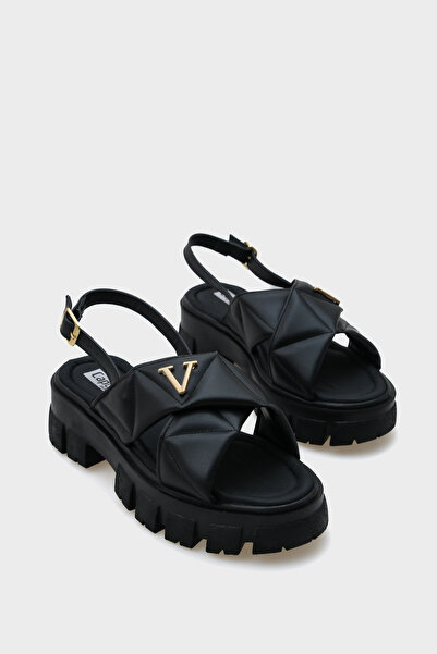 Capone Outfitters Dámské sandály Chiquita s tlustou podrážkou s páskem na kot...