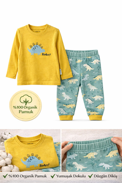 Mother Love Organic Cotton Pajama Set