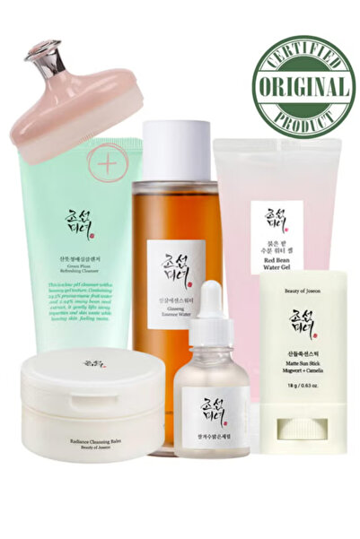 Beauty of Joseon مجموعة هارموني الكاملة + مقشر: بلسم، جل، خلاصة، سيروم تفتيح ...
