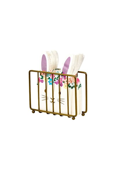 Edora Home Gold Kafes Peçetelik, Kafe Cafe, Restoran, Otel, Dekoratif Peçetel...