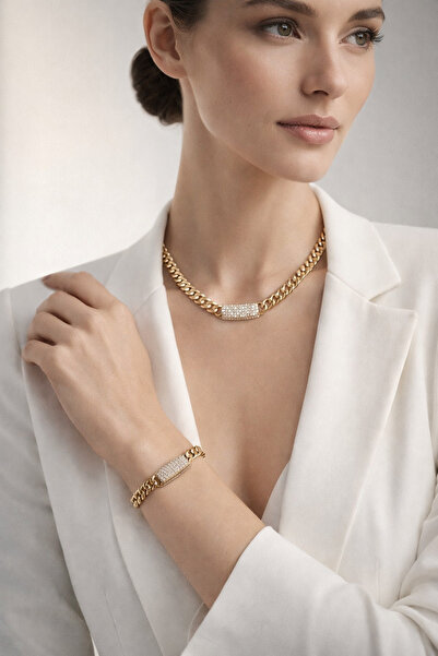 FA LORA TAKI Xuping Marka Tasarım Zirkon Taşlı Gurmet Set