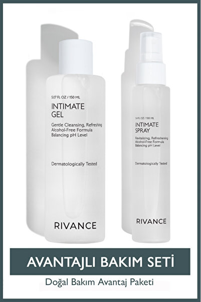 Rivance İntim Yıkama Jeli + İntim Sprey 2’li Avantaj Paketi