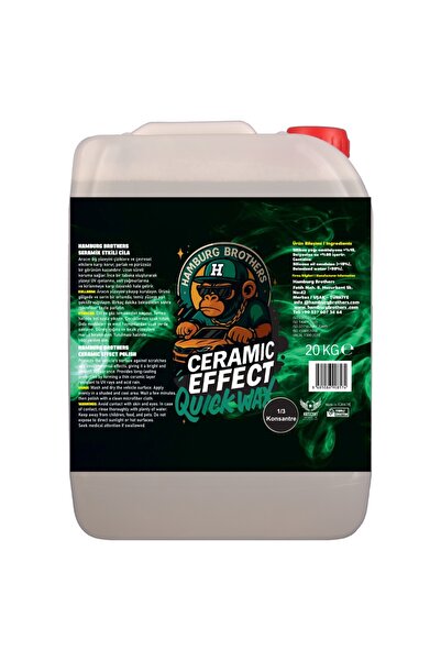 Ceramic Effect Quickwax – Seramik Etkili Hızlı Cila 20 KG (1/3 Konsantre)