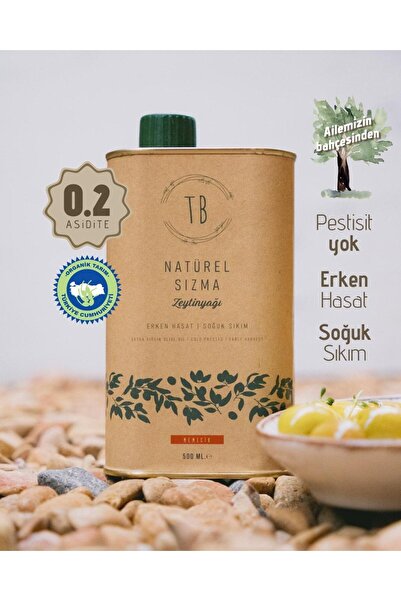 TB Olives 500 ml MEMECİK ERKEN HASAT SOĞUK SIKIM ZEYTİNYAĞI