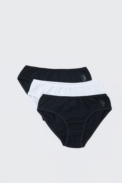 U.S. Polo Assn. Chiloți slip pentru fete, bleumarin