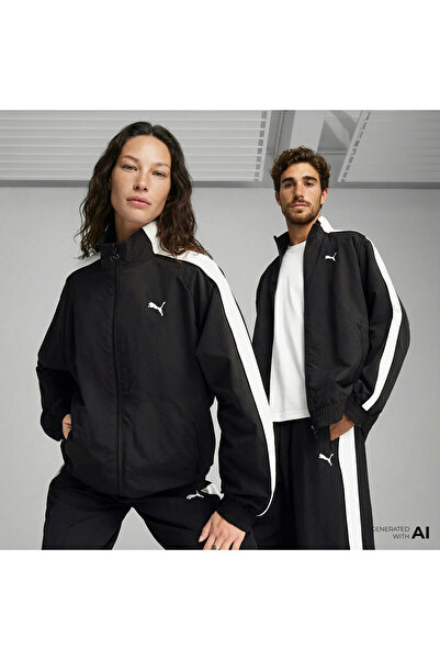 Puma T7 Oversized Track Unisex Siyah Ceket