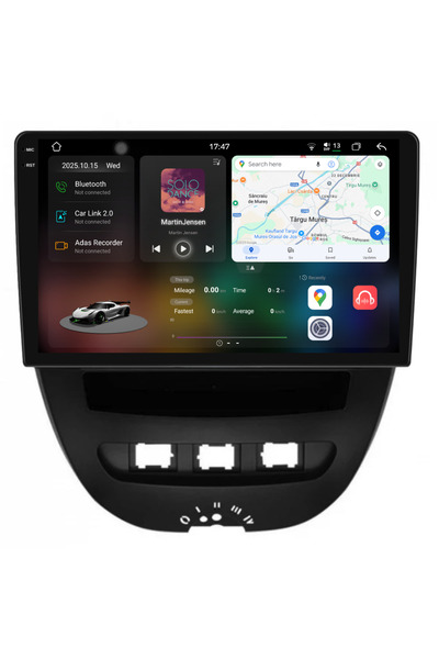 NavStore Navigatie Dedicata Peugeot 107/Citroen C1/Toyota Aygo (2005-2015),2K...