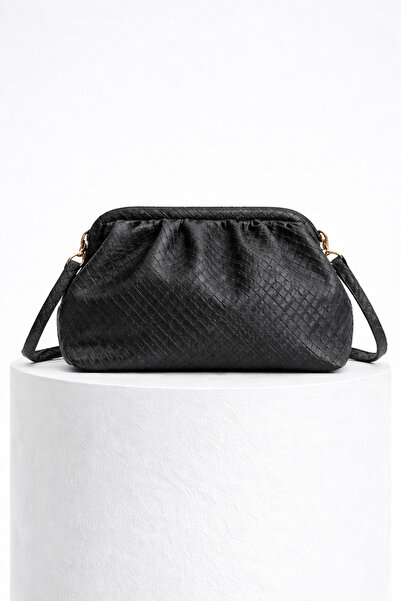 Novamiy SERONA Geantă clutch texturată tricotată – Geantă de umăr pentru feme...