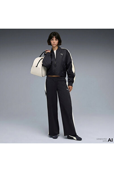 Puma T7 Low Rise Track S Kadın Siyah Eşofman Altı