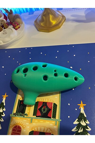 3dvibeswithmerve Ocarina 12 Delik Flüt Nefesli Enstrüman