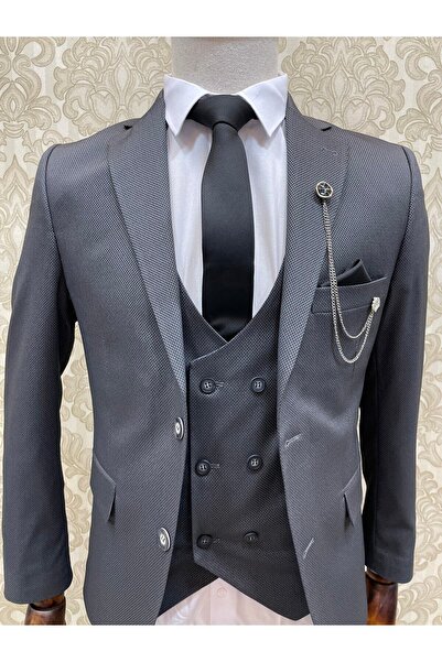 AtlasGiyim Slimfit Vest Suit
