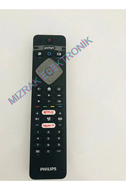 Philips SES KOMUTLU Yeni Seri Ambilight Tuşlu Alexa Sesli Komutlu Kumanda