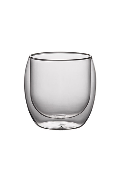 Leggno Vetro Çift Cidarlı Espresso Bardağı 2'li 100 ml