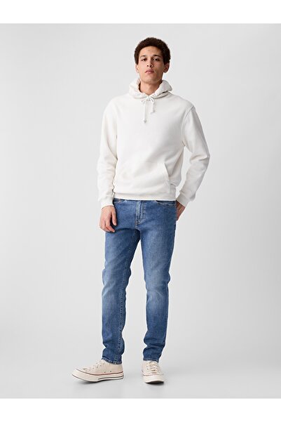 GAP Erkek Koyu Mavi Slim Taper Flex Washwell:trade_mark:: Jean Pantolon